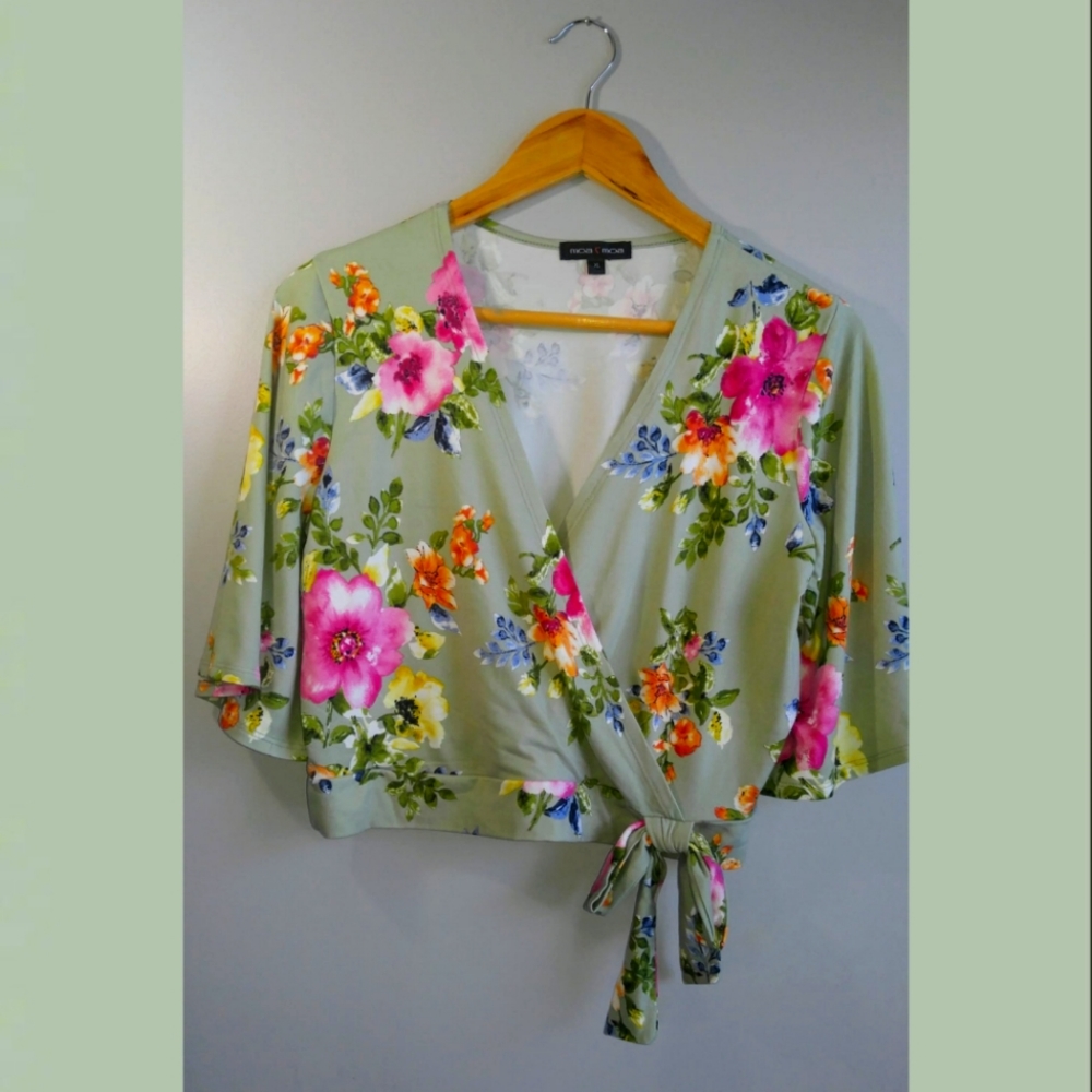 Floral Crop Top